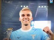 打进唯一进球助拉齐奥击败米兰，伊萨克森当选全场最佳球员