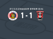 CD法斯1-1巴博亚竞技，Orlando Martínez打破僵局，圣马里亚扳平比分