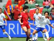  中国女足在进攻三区传球成功率仅为64%，为四强球队中最低