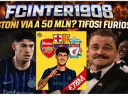 巴萨、红军欲签巴斯托尼，5000万“米体价”遭罗马诺否认