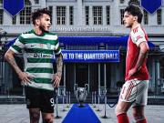 阿森纳将在欧冠1/4决赛对阵葡体，哲凯赖什将面对旧主