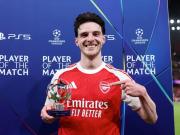 进球助阿森纳晋级欧冠8强，赖斯当选枪手2-0勒沃库森全场最佳