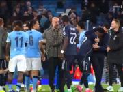 吕迪格赛后与瓜迪奥拉争吵，阿韦洛亚见状将前者带离