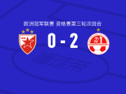 贝尔谢巴工人2-0贝尔格莱德红星，兹拉坦诺维奇建功，伊斯特锦上添花
