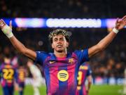  继姆哈之后，亚马尔是第三位20岁前欧冠进球上双的球员