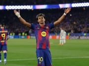 巴萨在诺坎普连续8场净胜至少3球，追平队史纪录