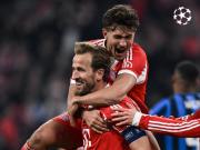 本赛季欧冠1/8决赛16场共打进68球，创造赛事近66年纪录